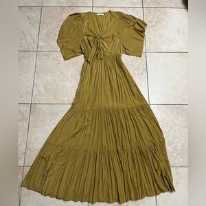 Mustard Seed Khaki Maxi Dress